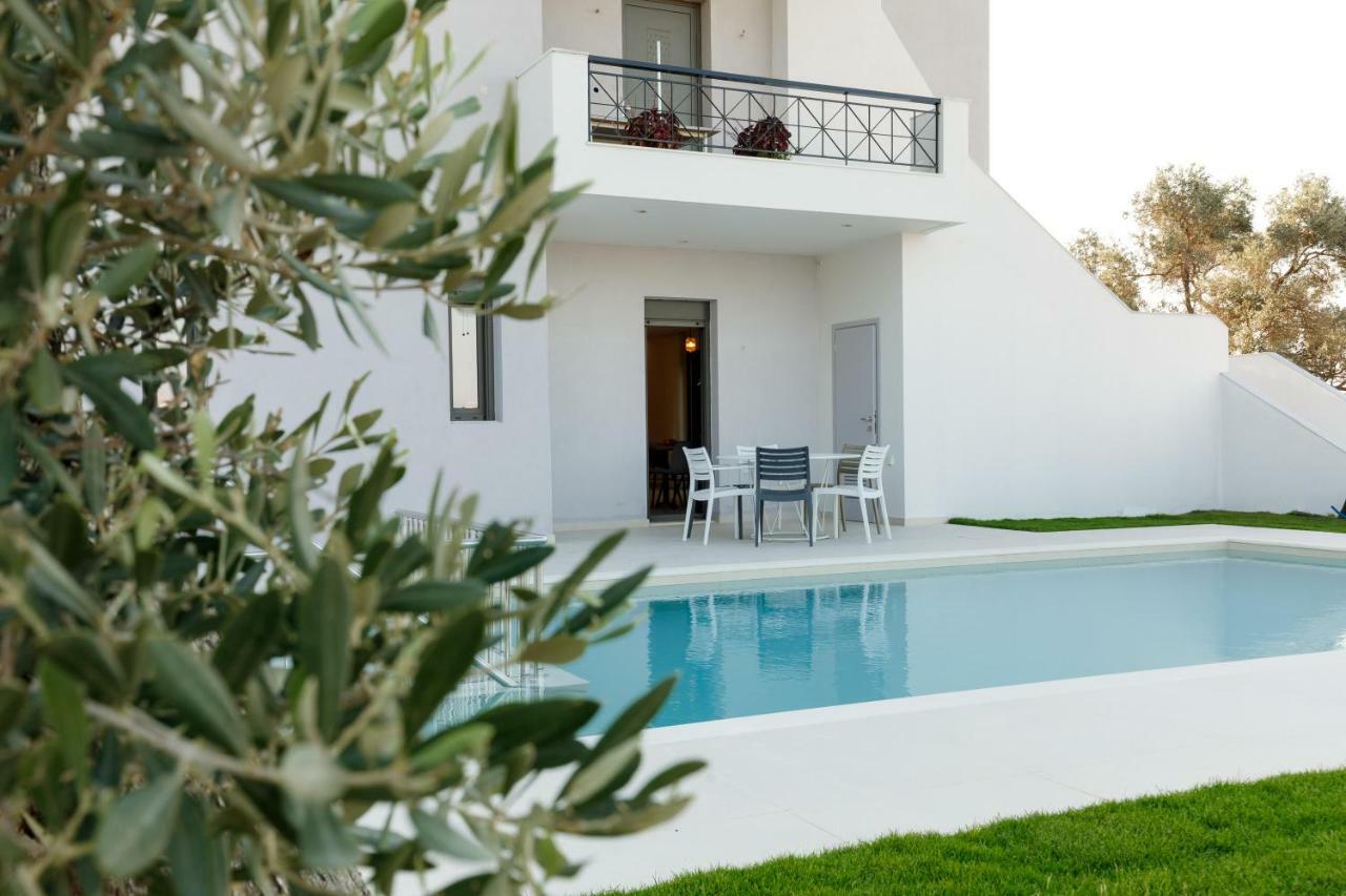 Apartment Tilio - New Apartment With Private Pool 1400M From The Beach Rethymno  Bagian luar foto