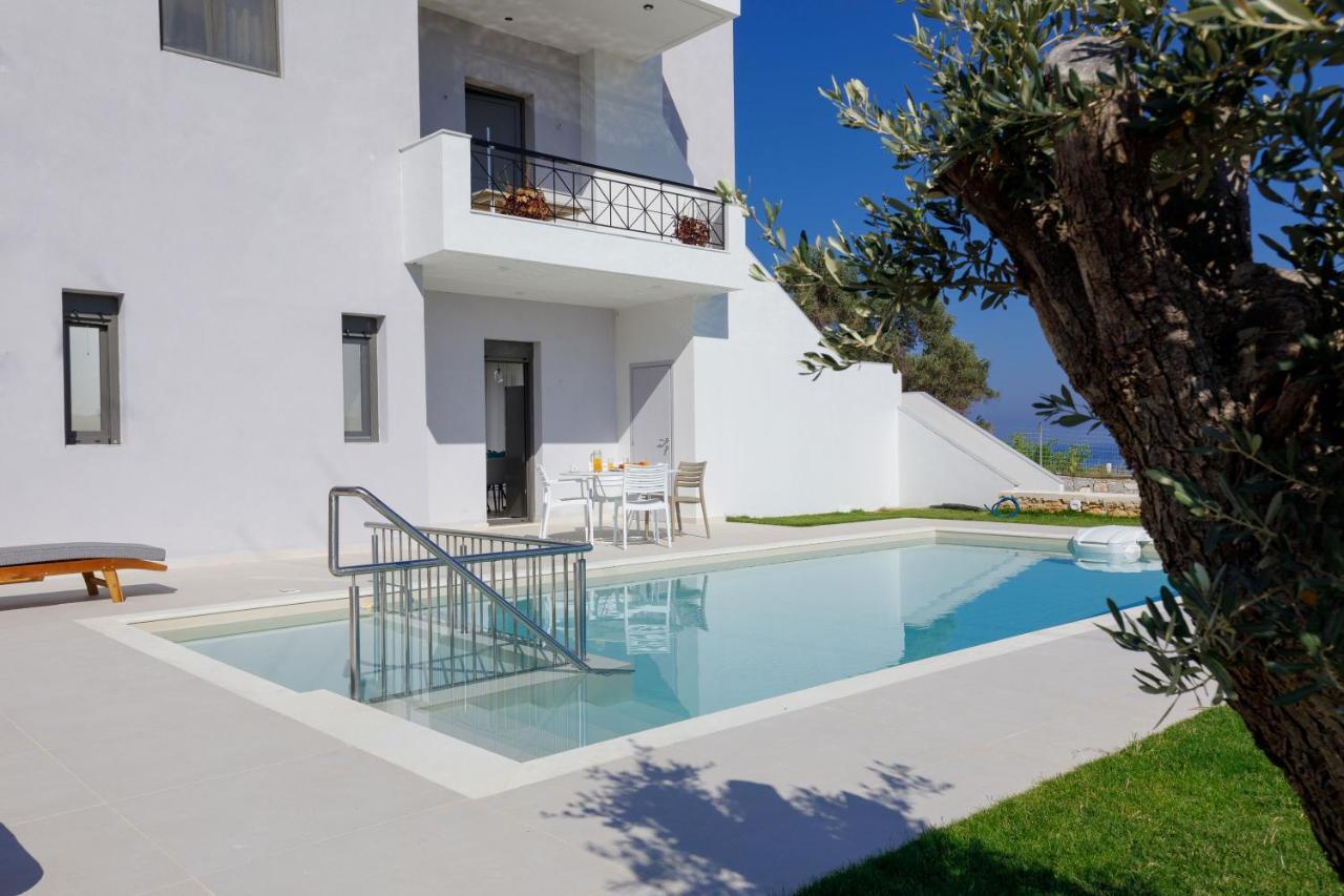 Apartment Tilio - New Apartment With Private Pool 1400M From The Beach Rethymno  Bagian luar foto