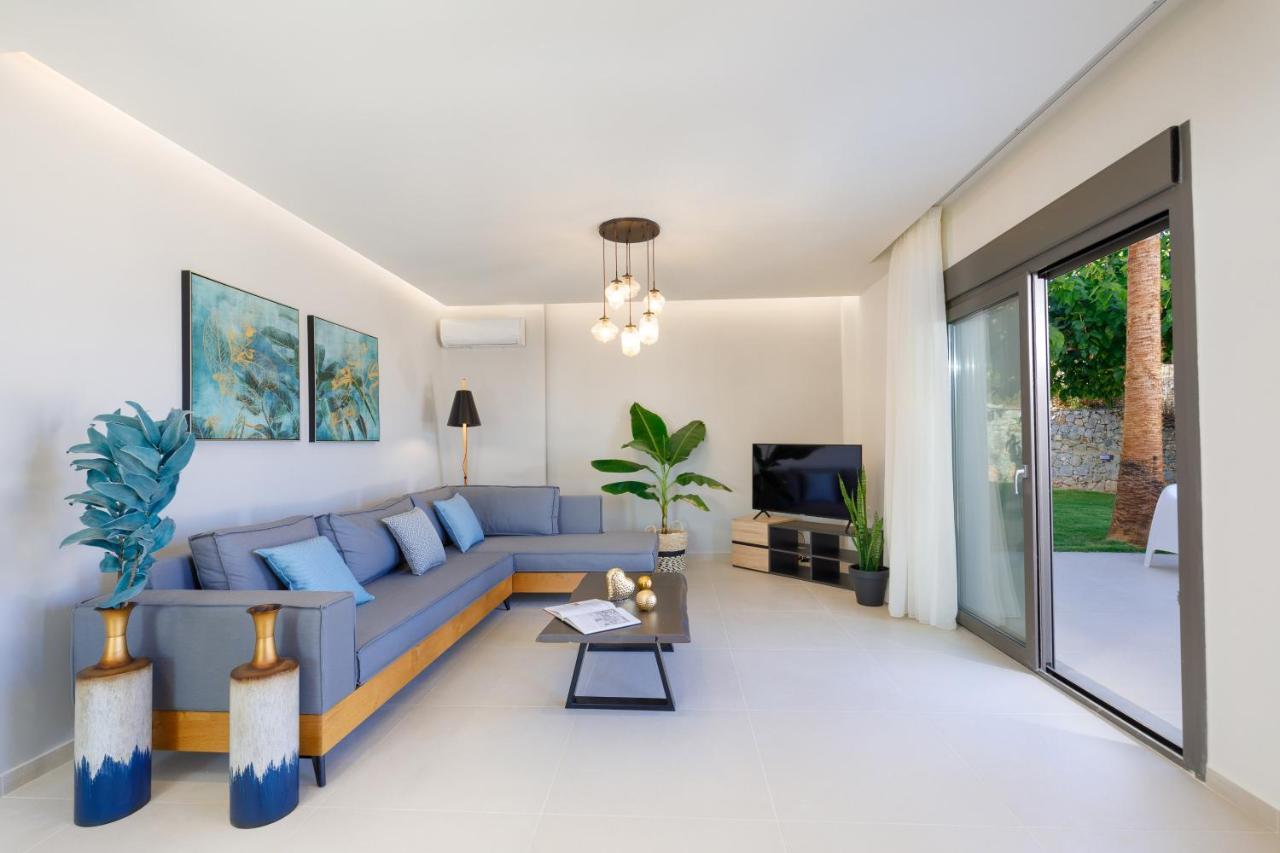Apartment Tilio - New Apartment With Private Pool 1400M From The Beach Rethymno  Bagian luar foto